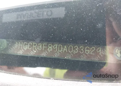 2013 Honda Accord Ex-L V-6 from USA, damaged, VIN 1HGCR3F89DA033629